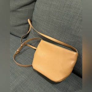 a new day, small leather crossbody